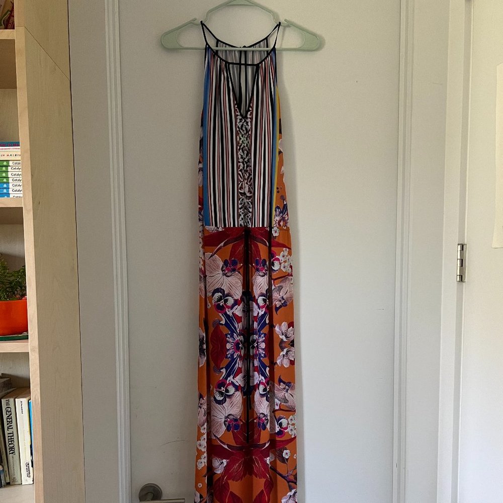 Clover Canyon Drawstring Waist Maxi Dress XS